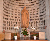 Immagine della statua di Santa Rita della chiesa di Santa Maria Antica in Verona