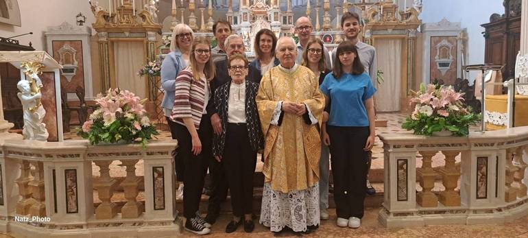 Festeggiati i 60 anni di sacerdozio di don Callegari