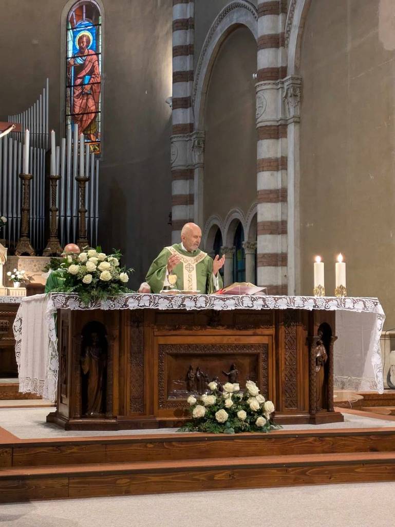 Il giubileo sacerdotale di don Gianfranco Falcon