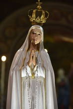 In Lessinia la statua della Madonna di Fatima